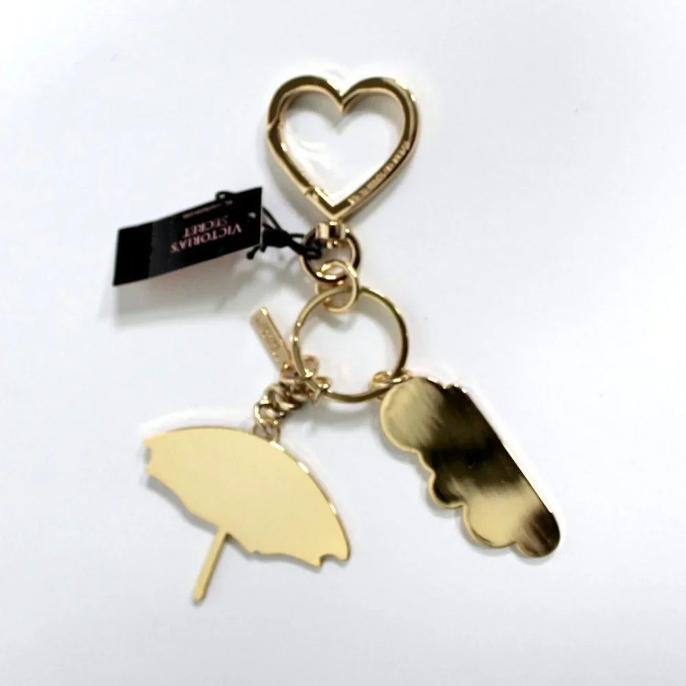 Victoria's Secret Umbrella Metal Keychain Bag Charm